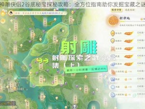 神雕侠侣2谷底秘宝探秘攻略：全方位指南助你发掘宝藏之谜