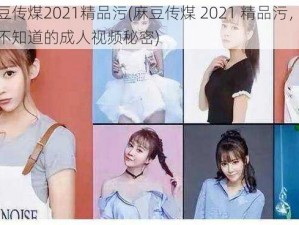 麻豆传煤2021精品污(麻豆传煤 2021 精品污，你所不知道的成人视频秘密)