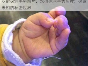 双指探洞手势图片、双指探洞手势图片：探索未知的私密世界