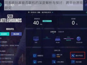 吃鸡不同系统玩家能否联机的深度解析与探讨：跨平台游戏互联的可能性研究