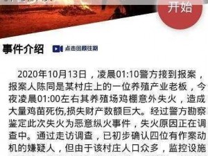 鸡棚诡火揭秘：犯罪大师凶手深度分析与解读