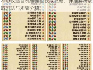 不思议迷宫机械挂坠获取攻略：详细解析获取方法与步骤介绍