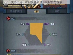 失落王冠：神秘角色属性深度解析与探索