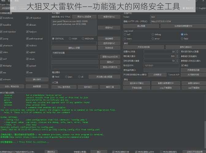 大狙叉大雷软件——功能强大的网络安全工具