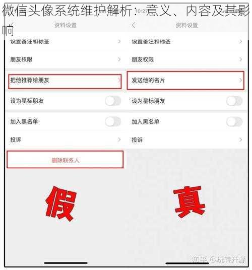 微信头像系统维护解析：意义、内容及其影响