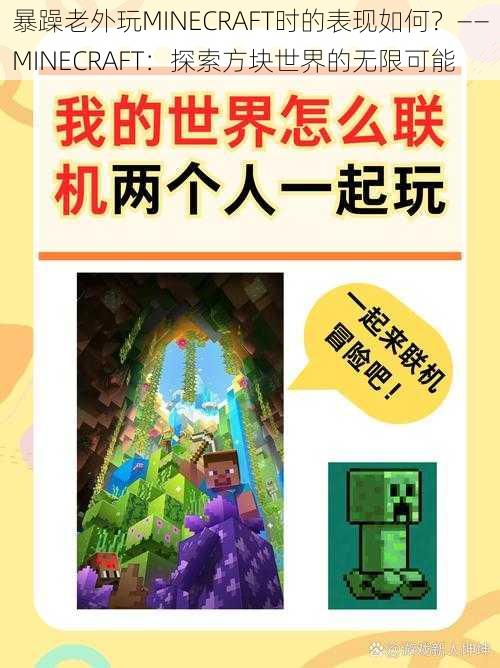 暴躁老外玩MINECRAFT时的表现如何？——MINECRAFT：探索方块世界的无限可能