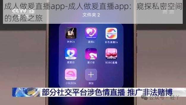 成人做爰直播app-成人做爰直播app：窥探私密空间的危险之旅