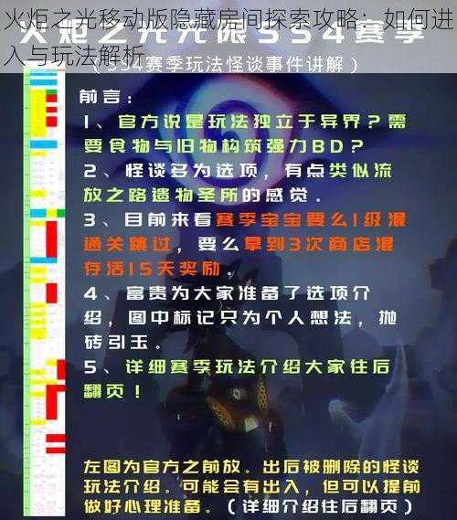 火炬之光移动版隐藏房间探索攻略：如何进入与玩法解析