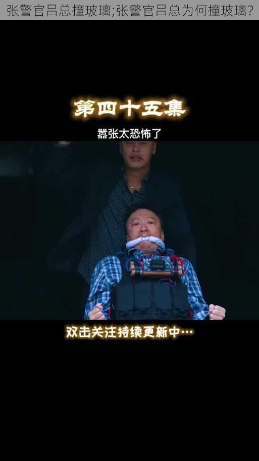 张警官吕总撞玻璃;张警官吕总为何撞玻璃？