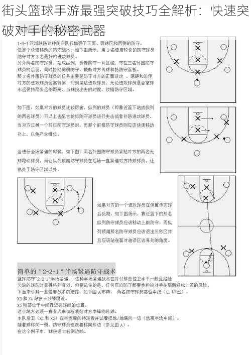 街头篮球手游最强突破技巧全解析：快速突破对手的秘密武器