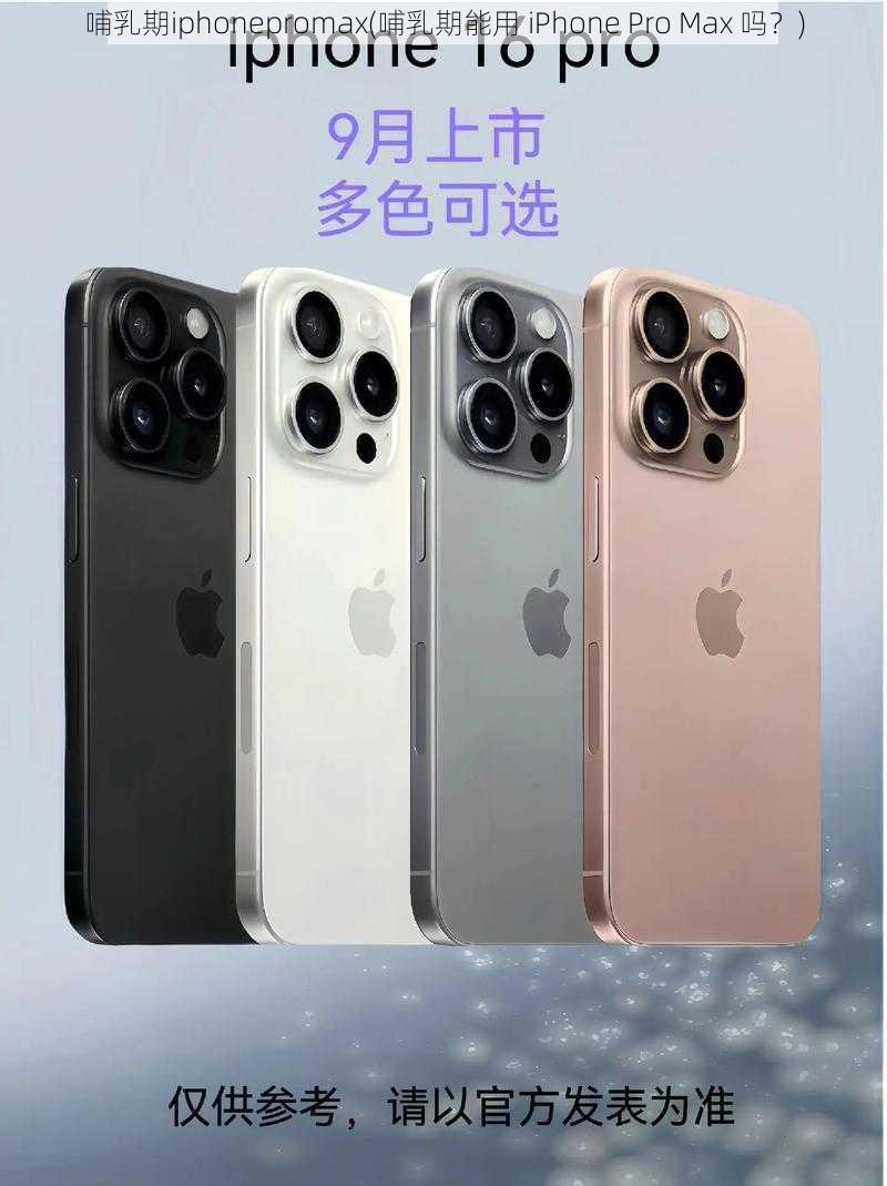 哺乳期iphonepromax(哺乳期能用 iPhone Pro Max 吗？)