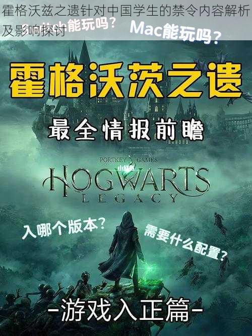 霍格沃兹之遗针对中国学生的禁令内容解析及影响探讨