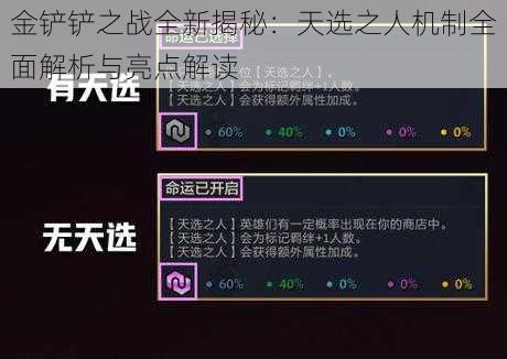 金铲铲之战全新揭秘：天选之人机制全面解析与亮点解读